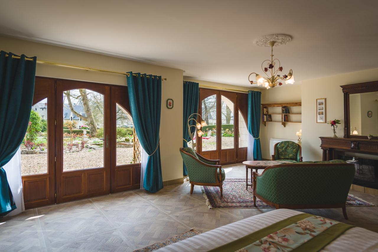 مبيت وإفطار Gennes-Val-de-Loire Le Manoir De La Baldette المظهر الخارجي الصورة