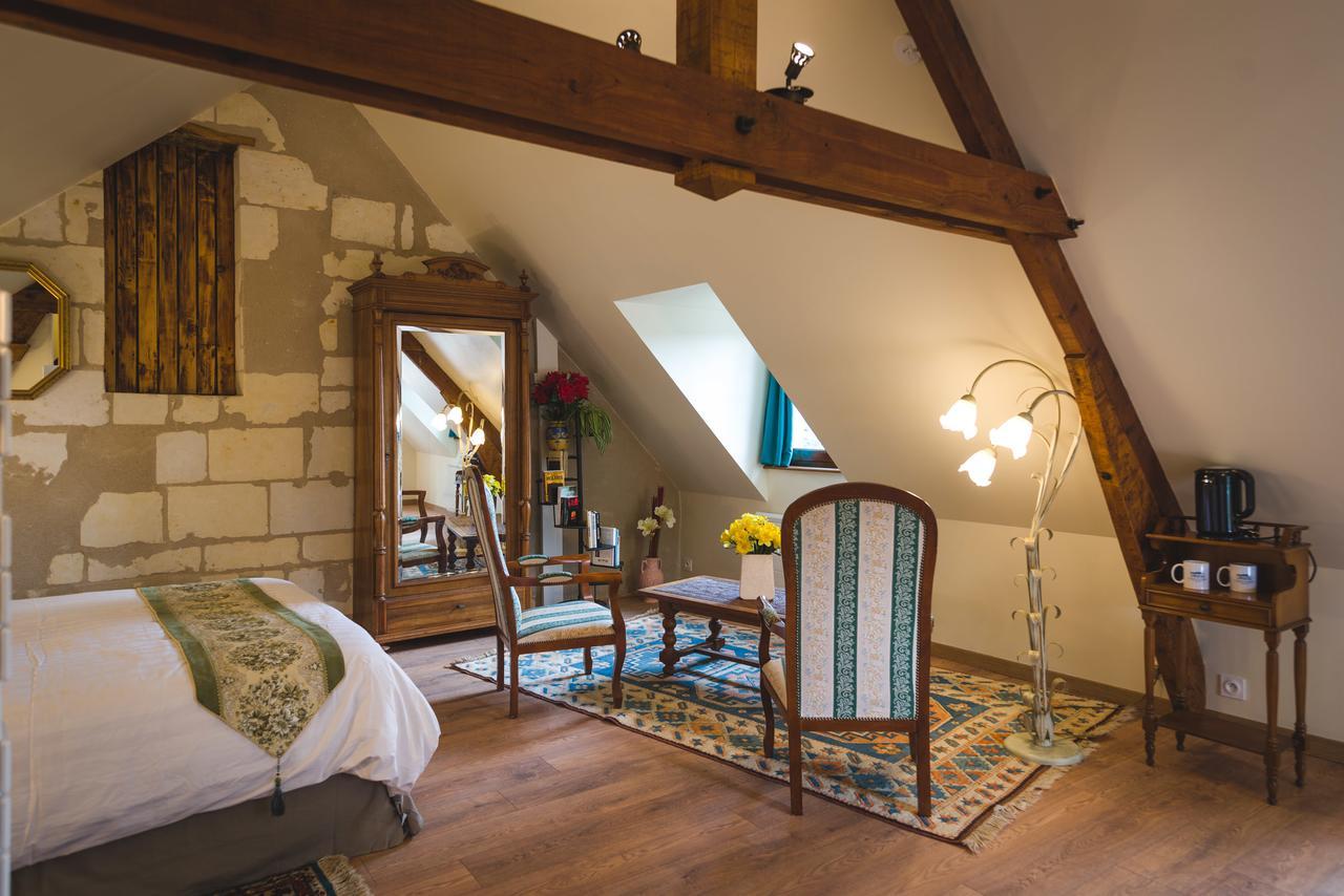 مبيت وإفطار Gennes-Val-de-Loire Le Manoir De La Baldette المظهر الخارجي الصورة