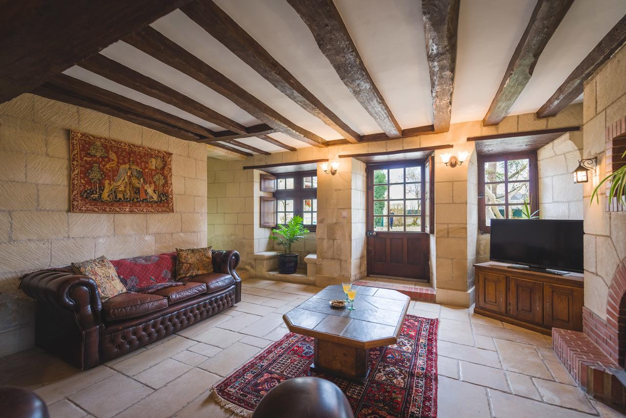 مبيت وإفطار Gennes-Val-de-Loire Le Manoir De La Baldette المظهر الخارجي الصورة